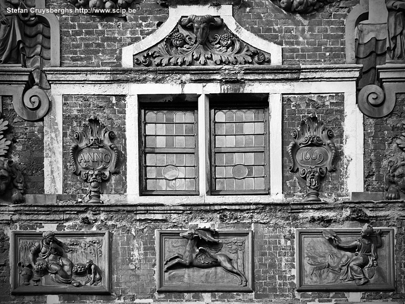 Gent - Huis 't Vliegend Hert in de Kraanlei Enkele foto's van het mooie historische centrum van de stad Gent. Stefan Cruysberghs